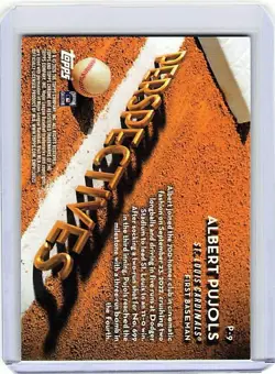 2026 Topps Chrome #P-9 Albert Pujols Perspectives St. Louis Cardinals - Image 2