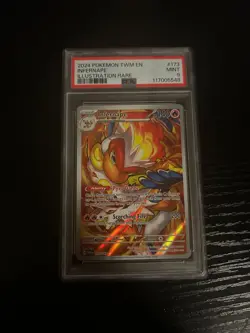 Graded PSA 9 Mint Infernape 173/167 Sv06: Twilight Masquerade IR - Image 1