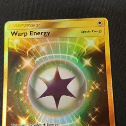 The Pokemon Company Pokemon TCG Warp Energy 123/111 Holo Secret Rare EN 2017 - Image 5