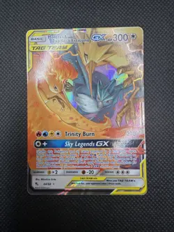 The Pokemon Company Moltres & Zapdos & Articuno GX TAG TEAM 44/68 Holo - Image 1
