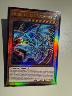 Yugioh Asian English ROTA-AE004 Heart of the Blue-Eyes Ultimate Rare Near Mint - Image 5