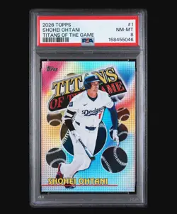 2026 Topps Series 1 - Titans of the Game Shohei Ohtani #TOG-1 - Image 1