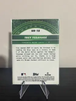 Trey Yesavage- 2026 Bowman Chrome Under the Radar RC Rookie Card UR-15 - Image 2
