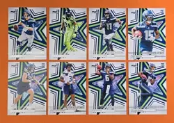 🔵🟢🔵 2025 ROOKIES & STARS SEATTLE SEAHAWKS COMPLETE BASE TEAM SET (8 CARD LOT) - Image 1