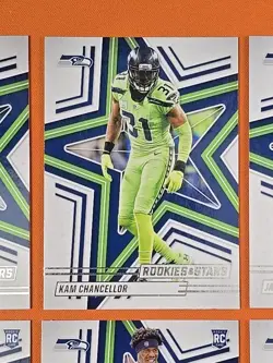 🔵🟢🔵 2025 ROOKIES & STARS SEATTLE SEAHAWKS COMPLETE BASE TEAM SET (8 CARD LOT) - Image 3