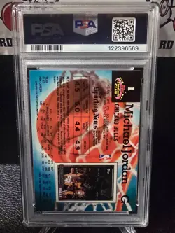 1992 STADIUM CLUB #1 MICHAEL JORDAN PSA 9 MINT - Image 2