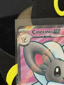 Pokemon TCG Cinccino EX 105/086 chaos rising Holo ultra rare Stage 1 English - Image 2