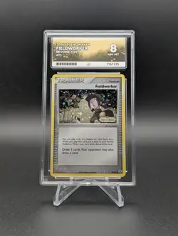 *SWIRL* Pokemon EX Legend Maker Fieldworker 73/92 Reverse Holo Stamped ACE 8 - Image 1
