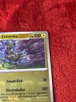 Zebstrika (Master Ball Pattern) 032/086 Sv: White Flare Holo Near Mint - Image 2