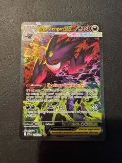 Mega Gengar ex 284/217 Special Illustration Rare Ascended Heroes Pokemon NM - Image 1