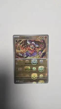 Pokemon TCG Landorus 053/086 Sv: Black Bolt (Master Ball Pattern) Holo 130 HP EN - Image 2