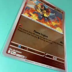 Armarouge 012/084 Rare Pitch Black Pokemon Reverse Holo Near Mint - Image 2