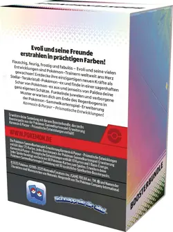 Pokemon Karmesin & Purpur 8.5 Prismatische Entwicklungen Boosterbundle Deutsch - Image 2