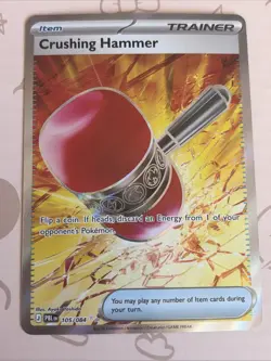 Pokemon TCG Pitch Black Brave Bangle 104/084 And Crushing Hammer 105/084 NM - Image 4