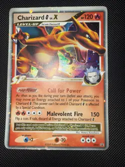 Charizard G LV.X Pokemon Eng DP45 Diamond and Pearl Promo Holo 2009 HP Vintage - Image 1
