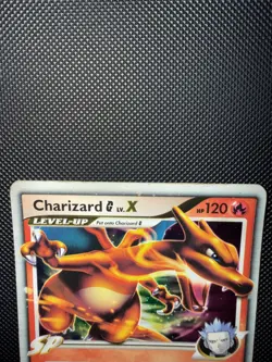 Charizard G LV.X Pokemon Eng DP45 Diamond and Pearl Promo Holo 2009 HP Vintage - Image 5