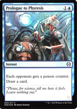 Prologue to Phyresis 65 HOLO FOIL Phyrexia: All Will Be One NM - Image 1