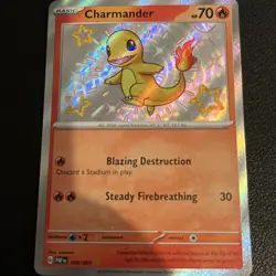 Charmander 109/091 Shiny | Scarlet and Violet: Paldean Fates | Pokemon TCG - Image 1