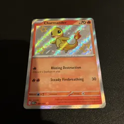 Charmander 109/091 Shiny | Scarlet and Violet: Paldean Fates | Pokemon TCG - Image 2
