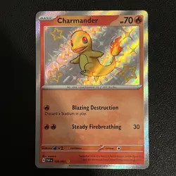 Charmander 109/091 Shiny | Scarlet and Violet: Paldean Fates | Pokemon TCG - Image 3
