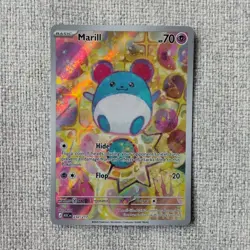 Pokemon TCG Marill Ascended Heroes Illustration Rare 232/217 - Image 1