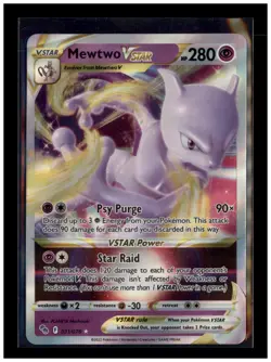 Pokemon Card TCG - Mewtwo Vstar 031/078 - Pokemon Go - Image 1