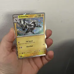 Zebstrika SVP 201 Black Star Promo Destined Rivals Pokemon TCG - Image 2