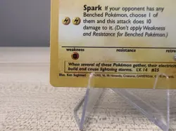 Pikachu Jungle Rare Non Holo WOTC Pokemon Card Vintage Kanto Classic - Image 4