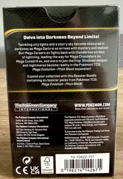 Pokemon TCG Mega Evolution: Pitch Black Booster Bundle (6 Booster Packs) - Image 4