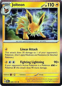 Jolteon 029/131 - HOLO - SV: Prismatic Evolutions - NM - Image 1