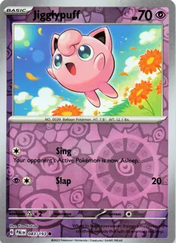 Jigglypuff 083/193 - REVERSE HOLO - SV02: Paldea Evolved - NM - Image 1