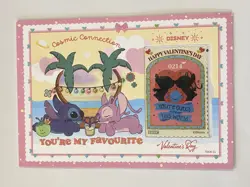 Stitch Angel 2026 VanCard's Disney Pixar Beauty Time's Mail Festival Envelope - Image 1