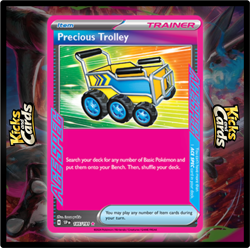 Precious Trolley - 185/191 - ACE SPEC - Surging Sparks - Pokemon Card - NM (A) - Image 1