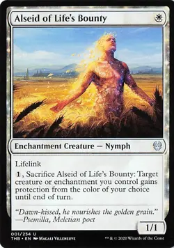 Alseid of Life's Bounty 1 -Theros Beyond Death - NM - Image 1