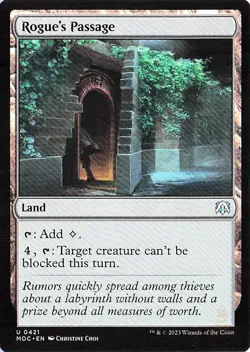 Rogue's Passage 421 Commander: March of the Machine Magic: The Gathering NM - Image 1