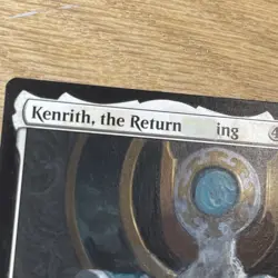 Kenrith, the Returned King (Altered) Hand-Painted MTG Card. Original one of one - Image 3