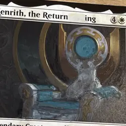 Kenrith, the Returned King (Altered) Hand-Painted MTG Card. Original one of one - Image 4