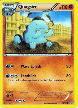 Quagsire 39/98 Ancient Origins - MID ERA - Pokemon NM - Image 1