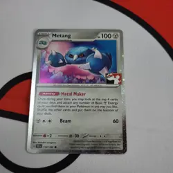 Metang 114/162 Prize Pack Series Cards Cosmo Holo Play! Stamp - Image 1