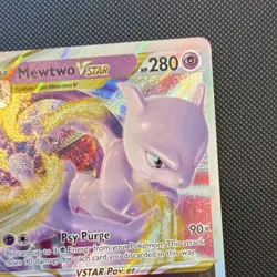 Pokemon TCG Mewtwo VSTAR 031/078 Pokemon GO Holo Rare English 2022 280HP - Image 5