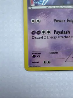 Mewtwo #53/113 - Pokemon TCG - Legendary Treasures - Holo Rare- MP - Image 4