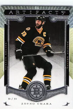 2015-16 Upper Deck Artifacts #76 Zdeno Chara Boston Bruins - Image 1