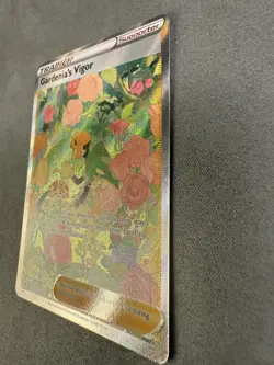 Gardenia's Vigor GG61/GG70 Crown Zenith Galarian Gallery HOLO NM Pokemon Card - Image 3