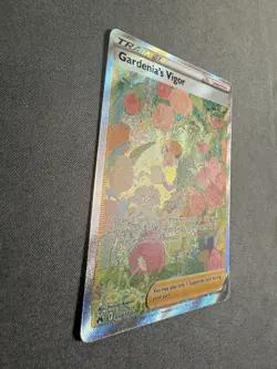 Gardenia's Vigor GG61/GG70 Crown Zenith Galarian Gallery HOLO NM Pokemon Card - Image 4