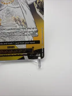 Zehahahahaha! (Alternate Art) OP16-116 The Time of Battle Foil - Image 4