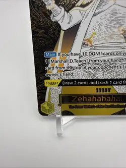 Zehahahahaha! (Alternate Art) OP16-116 The Time of Battle Foil - Image 5