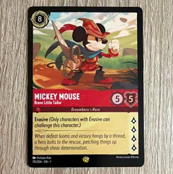 Disney Lorcana Mickey Mouse - Brave Little Tailor 115/204 EN Non-Foil - Image 1