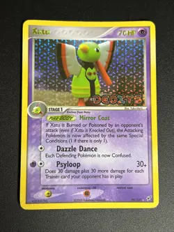 Pokemon Xatu 29/107 Ex Deoxys Rare Holo Foil Stamp Stamped Eng - Image 1