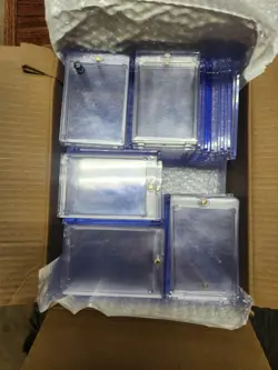 Magnetic Trading Sports Card Holders One-Touch - Used Mags - Bulk Lot ~ 65 - Image 1