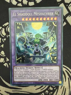 Yu-Gi-Oh! El Shaddoll Meshachrer Secret Rare BLGG-EN022 - Image 1